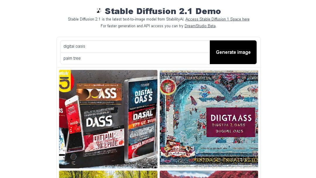 Stable Diffusion 2.1